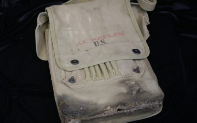 WWII Military Bag and Materials