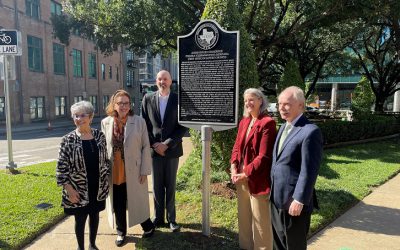 Alamo Street – Anshe Sphard/Primera Iglesia Bautista Historical Marker