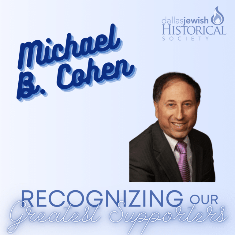 DJHS Board of Directors Spotlight: Michael B. Cohen