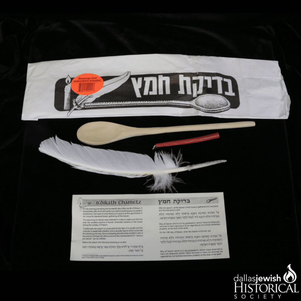Bedikat Chametz – Feather, Spoon, and Candle Kit