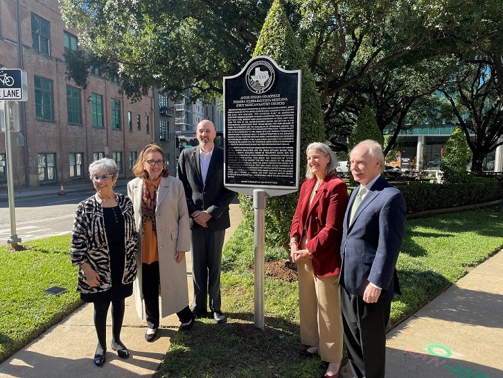 Alamo Street – Anshe Sphard/Primera Iglesia Bautista Historical Marker
