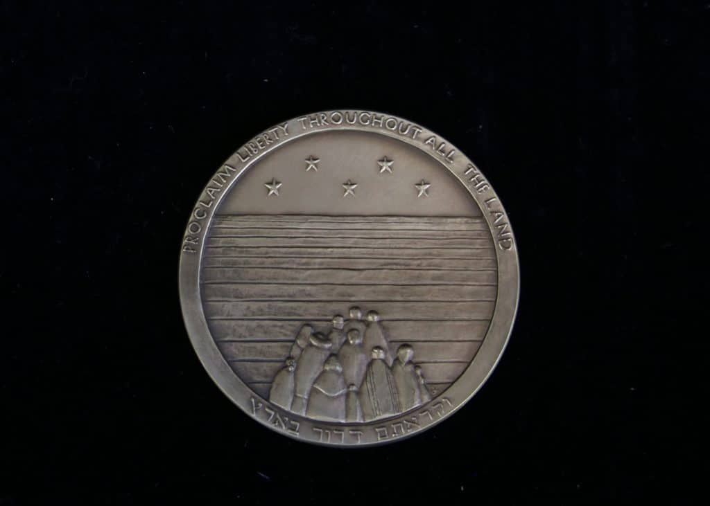 350 Years of Jewish life in America Medal, 1654-2004